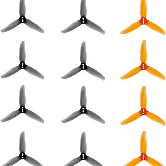 12 шт. трехлопастных пропеллеров Gemfan Hurricane 3020 1,5 мм для 3-дюймовых FPV-гоночных фристайл-синевупов