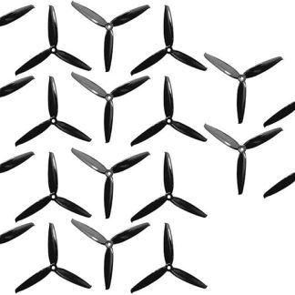 10 пар пропеллеров Gemfan Flash 6042 6x4.2x3 6 дюймов, 3-лопастные, для радиоуправляемых моделей, рам мультикоптеров, запасные части и аксессуары (черные)