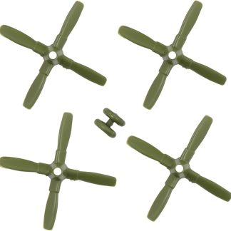 Сменные пластиковые пропеллеры для солдатиков TimMee C130, цвет оливково-зеленый - Сделано в США.