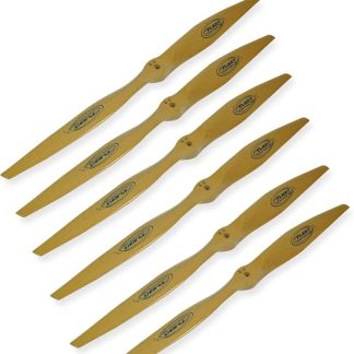 ZYHOBBY 2-лопастной пропеллер 14x7 дюймов, изготовленный на станке с ЧПУ, для электрического радиоуправляемого самолета или корабля (Калифорния)