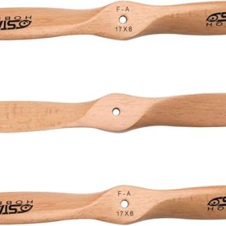 ZYHOBBY 1 шт. RC пропеллер 17x8 для радиоуправляемого самолета, деревянный пропеллер 6 звезд