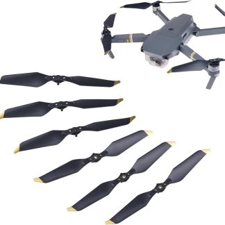 Сменные пропеллеры CamKix для DJI Mavic Pro/Platinum - 6 лопастей - Низкий уровень шума - Быстросъемные складные крылья - Проверенная в полете конструкция - Незаменимый аксессуар