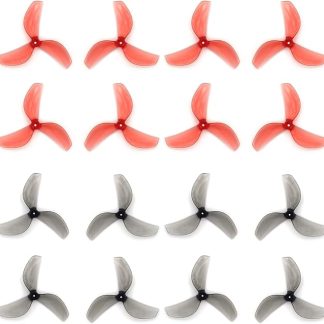 Пропеллер Gemfan 45 мм, 3 лопасти, из поликарбоната, 1 мм (1,5 мм) для радиоуправляемых FPV-дронов, гоночных фристайл-дронов, 1,8-дюймовых Cinewhoop, дронов-«зубочисток», детали для самостоятельной сборки (1,0 мм)