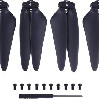 Комплект из 4 пропеллеров для дронов BF/XIL 193 max, 193 max 1, max 2, 193 PRO2, SG906 PRO2, SG906 MAX, Max 1, Max 2 с четырьмя лопастями для аэрофотосъемки. Аксессуары для дронов.