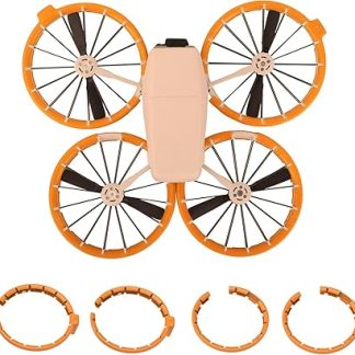 Защитный кожух для пропеллера DJI Flip, полностью закрывающий пропеллер DJI Flip и предотвращающий столкновения (оранжевый).