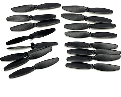 Запасные части для мини-дрона RC XD1 RC Aircraft: пропеллеры для лопастей, длина 55 мм (16 шт.)