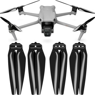 Пропеллеры Master Airscrew Stealth для DJI Air 3 и Air 3S — черные, 4 шт.
