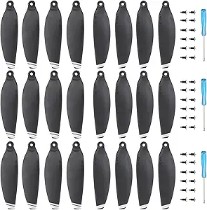 (24 шт.) Аксессуары для пропеллеров Mavic Mini, малошумные и быстросъемные лопасти для замены в дроне, совместимые с DJI Mavic Mini.