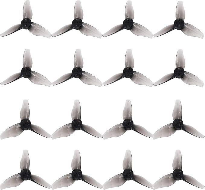 16 шт. трехлопастных пропеллеров Gemfan Hurricane 2023, 2 дюйма, 3 отверстия, мотор 1105-1108 для гоночного FPV-дрона Toothpick RC (8CW 8CCW)