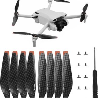 Пропеллеры из углеродного волокна, совместимые с дроном DJI Mini 3 Pro, малошумные, быстросъемные, сменные лопасти, аксессуары для дрона (8 шт.)