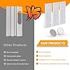 Комплект уплотнителей для окон портативного кондиционера LBG Products, регулируемый, с изоляционными пенопластовыми панелями, многослойная конструкция, изолирует от наружного тепла, подходит для большинства шлангов кондиционеров диаметром 5,9 дюйма.