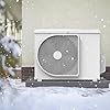 Антивибрационные подушки Mxclimate Mini Split Pad для бесканальных систем кондиционирования и тепловых насосов - пластиковые, размером 38 x 18 x 3 дюйма, для наружного конденсаторного оборудования HVAC.