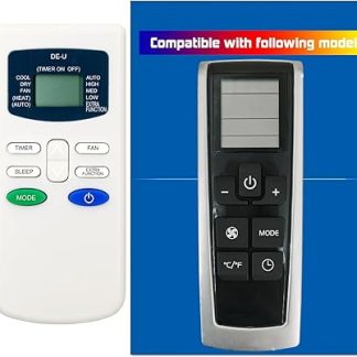 Замена пульта дистанционного управления для кондиционера DeLonghi AC 5515110431 PACAN125HPEKC3A PACAN125HPEKC1AEX1 PACAN125HPEKC PACAN 125HPEKC UYKQ-52e PACAN125HPEKC1A MT8616