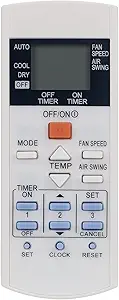 Пульт дистанционного управления A75C3716 подходит для кондиционеров Panasonic AC A75C3297 A75C2817 A75C3625