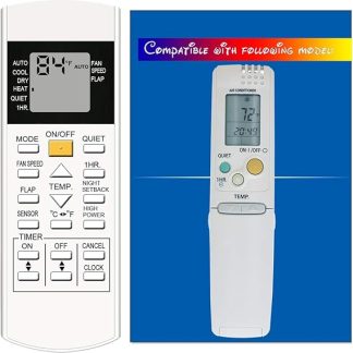 Сменный пульт дистанционного управления для кондиционера CV6233198927 CV6233187136 CV6233187143 CV6233187044 CV6704000024 CV6233187020 CV6233187051 CV6704000023 CV6233187037. Подходит для CS-KE30NKU
