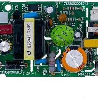 Плата управления кондиционером Midea EL70(85) POWER.D.31.DP1-1, печатная плата 17122000008043, компоненты системы кондиционирования.