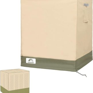 Чехол для кондиционера Aoodor Heavy Duty, водонепроницаемый зимний чехол из ткани Oxford 600D для центрального кондиционера, размер 36''Ш x 36''Г x 40''В