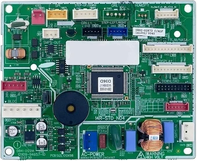 Плата управления DB92-02873C DB41-01221A, совместимая с кондиционерами Samsung, запчасти для кондиционеров, плата управления внутренним блоком, аксессуары.