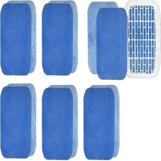 Сменный фильтр PUREBURG для автодомов, размер 12,9 x 5,5 дюймов, 12 штук, для очистки воздуха от пыли.