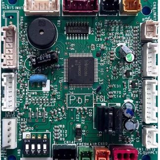 Плата управления внутренним блоком центрального кондиционера Fujitsu K06AK-130BHSE-C1, печатная плата K06AK-C-A(03), бывшие в употреблении компоненты.
