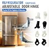 5303918455 Регулируемая дверная петля для холодильника Frigidaire Electrolux | Заменяет 240537101, 240537102, 240419101, 240419102, 241603704, 5304457964, AP4510894. Универсальная для левой и правой дверей.