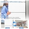 Уплотнительная прокладка дверцы холодильника Whirlpool 12550112Q WP12550112Q | Запасная часть для холодильников Amana Maytag, заменяет WPL12550112Q 12550112 10456804Q 10456834Q 10456856Q
