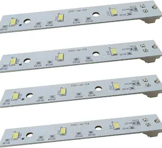 Светодиодная панель BLUE ELF 4X WR55X26671 для бытовых холодильников GE GSE23GYPFCFS GSE25GGHNCBB GSE25GGHNCWW GSE25GGPBCBB GSE25GGPBCWW
