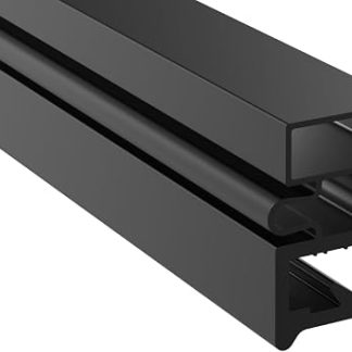 Магнитный дверной уплотнитель Strivede 280984-29, черный, сертифицирован NSF, размер 16 1/2 x 24 1/2 дюйма, подходит для холодильников и морозильных камер. Совместим с Hobart 280984-29.