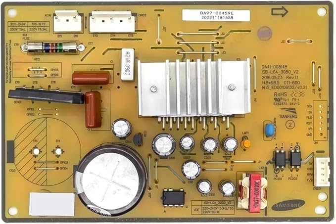 Плата управления холодильником, совместимая с Samsung, DA92-00459E, печатная плата DA41-00814B/C, материнская плата для холодильника/морозильника.