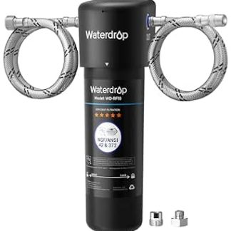 Фильтр для воды Waterdrop 10UA под раковину, емкость 11 000 галлонов.