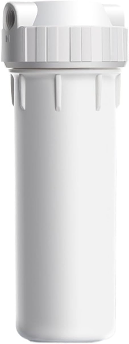 10 Zoll Wasserfilter-Filterflasche 2 Punkte 4 Punkte Weiße Flasche Vorfilterschale Filterfass den Heimgebrauch(1/2)