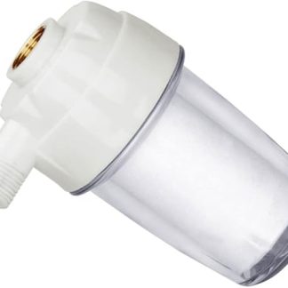 SHINEOFI Wasserhahn Vorfilter Sedimentfilter aus Kupfer und Pet mit Anti Rutsch Funktion für Sauberes Trinkwasser im Badezimmer und Wc Geeignet