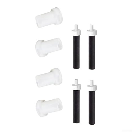 Эрзацфильтр для Sportflasche BB06 Wiederverwendbar (4 черных + 4 силикона)