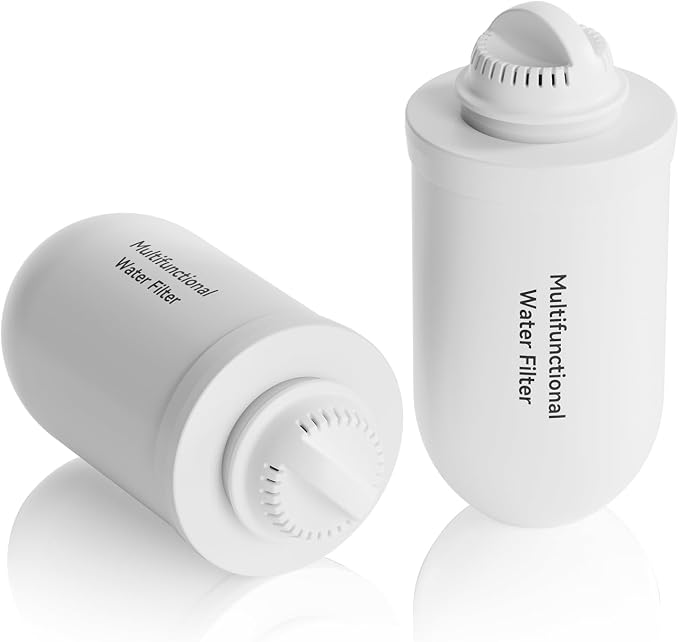Сменные многофункциональные фильтрующие элементы Purewell K8001 для модернизированной гравитационной системы фильтрации воды Purewell PW-FH/PW-FH-CF/PW-FH-FT, комплект из 2 штук.