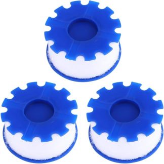 Mipcase 3er Pack PP Baumwollfilter Leitungswasserfilter für Wasserhahnfilter Küche Bad zur Rostfilterung