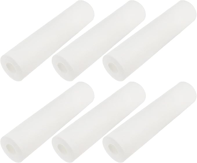 5 Μm Sedimentfilter für Wasserfilter im Ganzen Haus, 6 Stück-pack Weiß