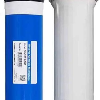 Комплект из мембраны обратного осмоса 800GPD и корпуса фильтра для воды 3213-800 GPD для кухонной системы очистки воды методом обратного осмоса с высокоэффективной функцией фильтрации.