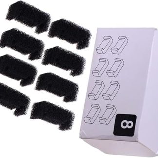 8-й комплект Schaumfilter Schwarz 6,5x3x3см для Катценбруннен(8 шт.)