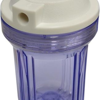 5 Zoll Dicke Transparente Flasche Wasserreiniger Filterschale Demonstrationsmaschine Filterkartusche Filterflasche Frontzubehör 1/4, 1/2 Mit starker Reinigungseffizienz(1/4)