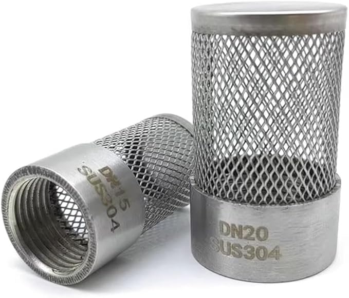 1 фильтр Stück Edelstahlfilter, 1/2 Zoll, 3/4 Zoll, 1 Zoll Innengewinde для Aquarium-Netzabdeckung(2,5)