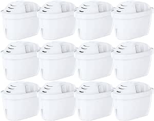 Mutital Wasserfilter Kartuschen 12 Stück, Ersatz für Brita Maxtra+ Filterkartuschen, совместимый с Brita Kannen Marella, Style, Elemaris XL, Aluna, Mavea Elemaris System и Marella System