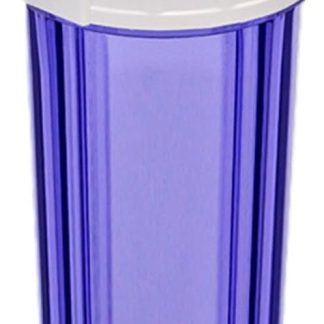 10 Zoll Transparente Filterflasche Wasserreiniger Vorfilter Haushaltsküche Wasserreiniger Universalzubehör 1/4, 1/2 Mit starker Reinigungseffizienz(1/4)