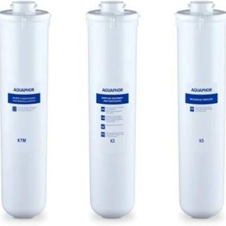 3 сменных фильтрующих картриджа для системы обратного осмоса Aquaphor Morion