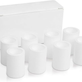 8er-Pack Ersatzfilter for Wasserhahnfilter, Spülbeckenbelüfter, verbessert die Wasserqualität effektiv, entfernt Chlor und Fluorid