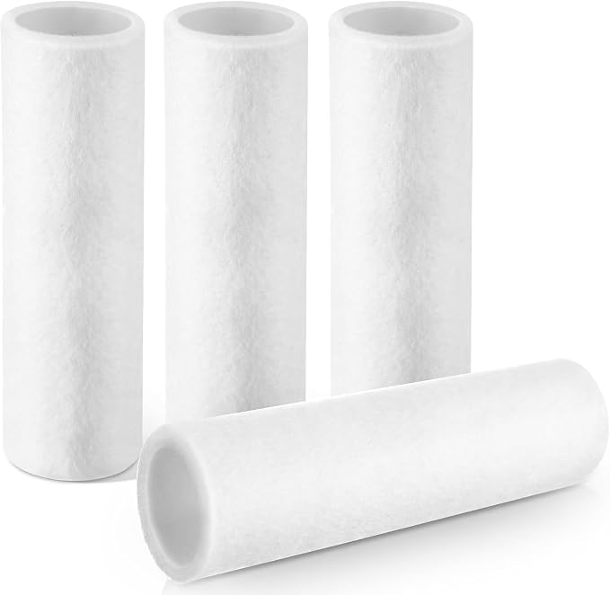 4 Stück Ersatzfilter 80 мкм, Hauswasserfilter Ersatz Kerzenfilter