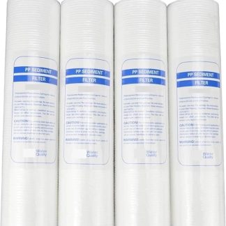 4 Stücke PP Baumwolle Wasser Filter 10 Zoll 1 Mikron Осадочный фильтр Wasserfilter System Umkehrosmose den Heimgebrauch