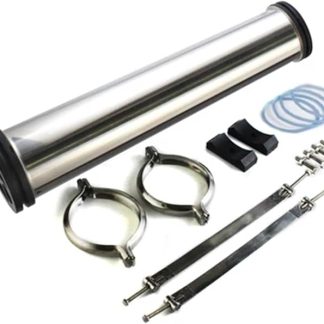 OXOAMP Wasserfilter, 800 г 4021 Umkehrosmose RO-мембрана 304 Edelstahl-Filtergehäuse