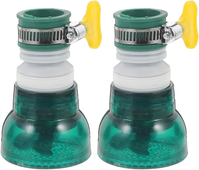 2 Stück Spritzschutz Wasserhahnfilter Grün из ПВХ