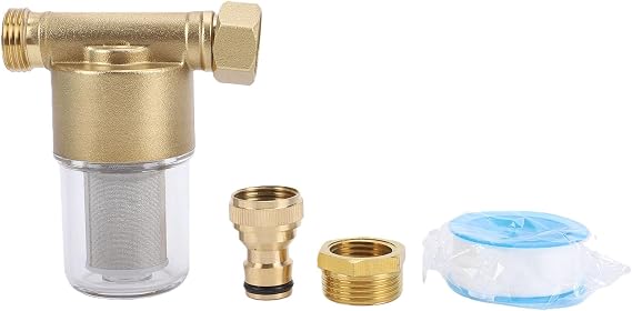 Промывочный линейный фильтр Wasserfilter 40 микрон от Messing für Washmaschine