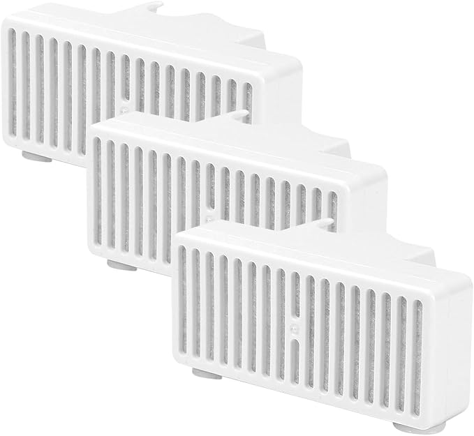2026 Ersatzfilter für Haustier-Doppelfilter mit Schwämmen, Trinken 3, geignet für Haustier-Wasserspender (Белый, 7,2x1,6x3см)